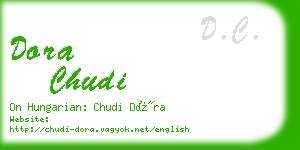 dora chudi business card